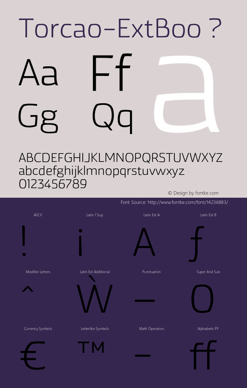 Torcao-ExtBoo ? Version 1.000;com.myfonts.insigne.torcao.ext-book.wfkit2.44Ea Font Sample