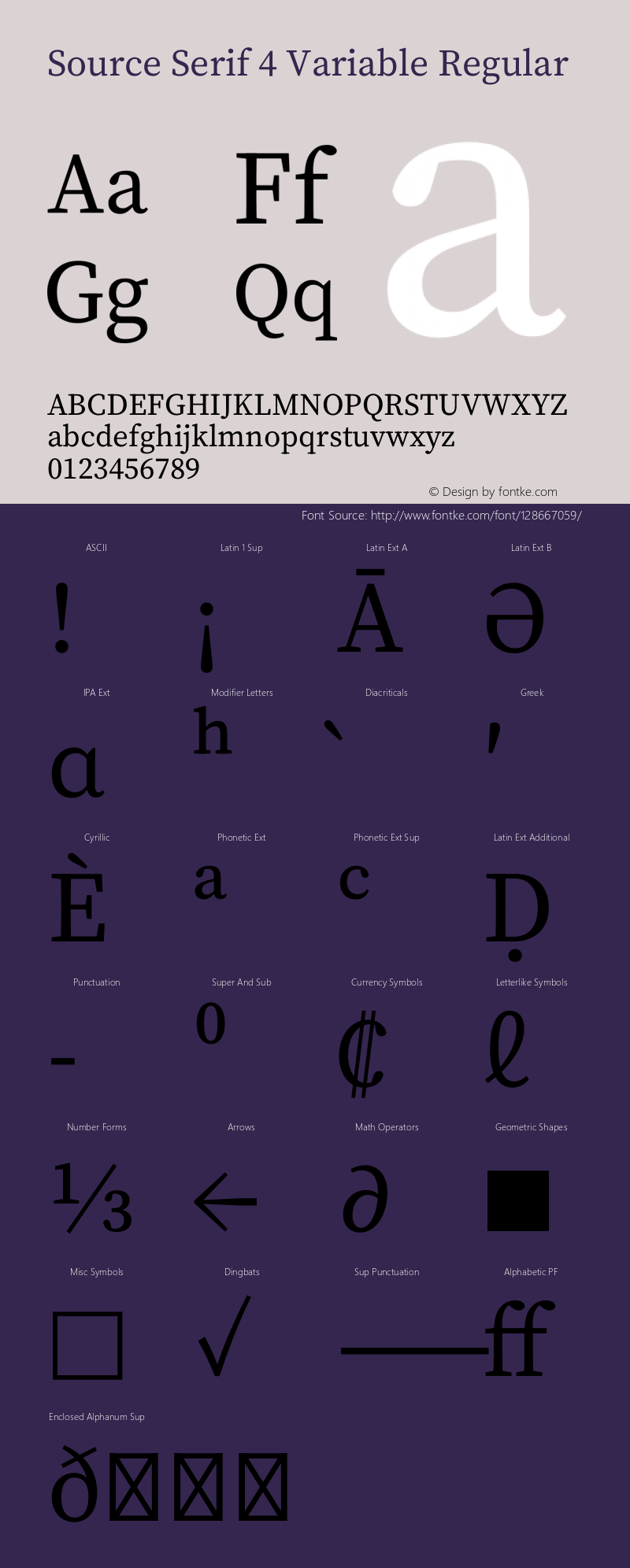 Source Serif 4 Variable Version 4.004;hotconv 1.0.116;makeotfexe 2.5.65601 Font Sample