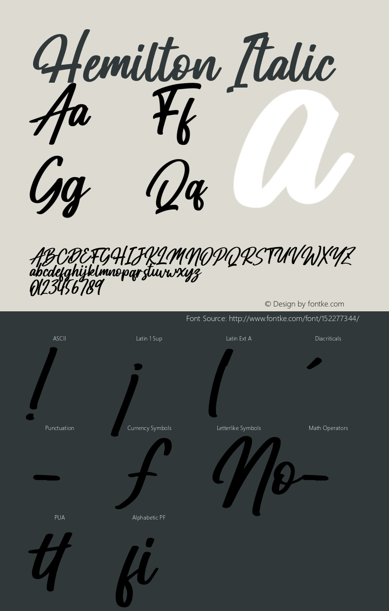 Hemilton-Italic Version 1.00;January 1, 2021;FontCreator 13.0.0.2683 64-bit Font Sample