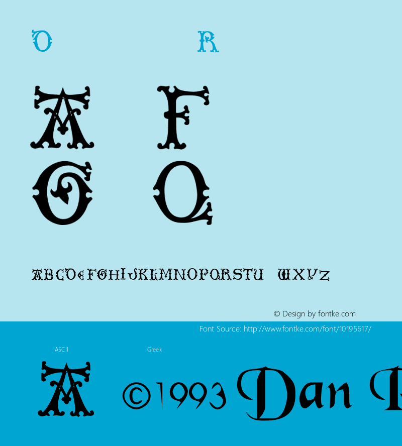 Dobler Regular 001.000 Font Sample