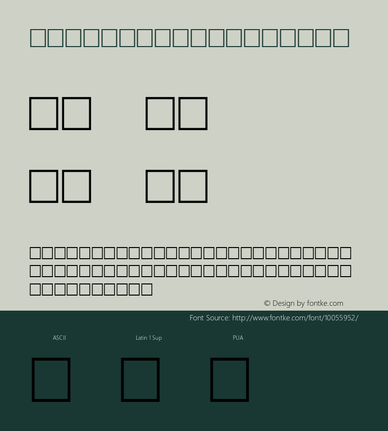 SintoHeavy Regular Altsys Fontographer 3.5  9/30/92 Font Sample