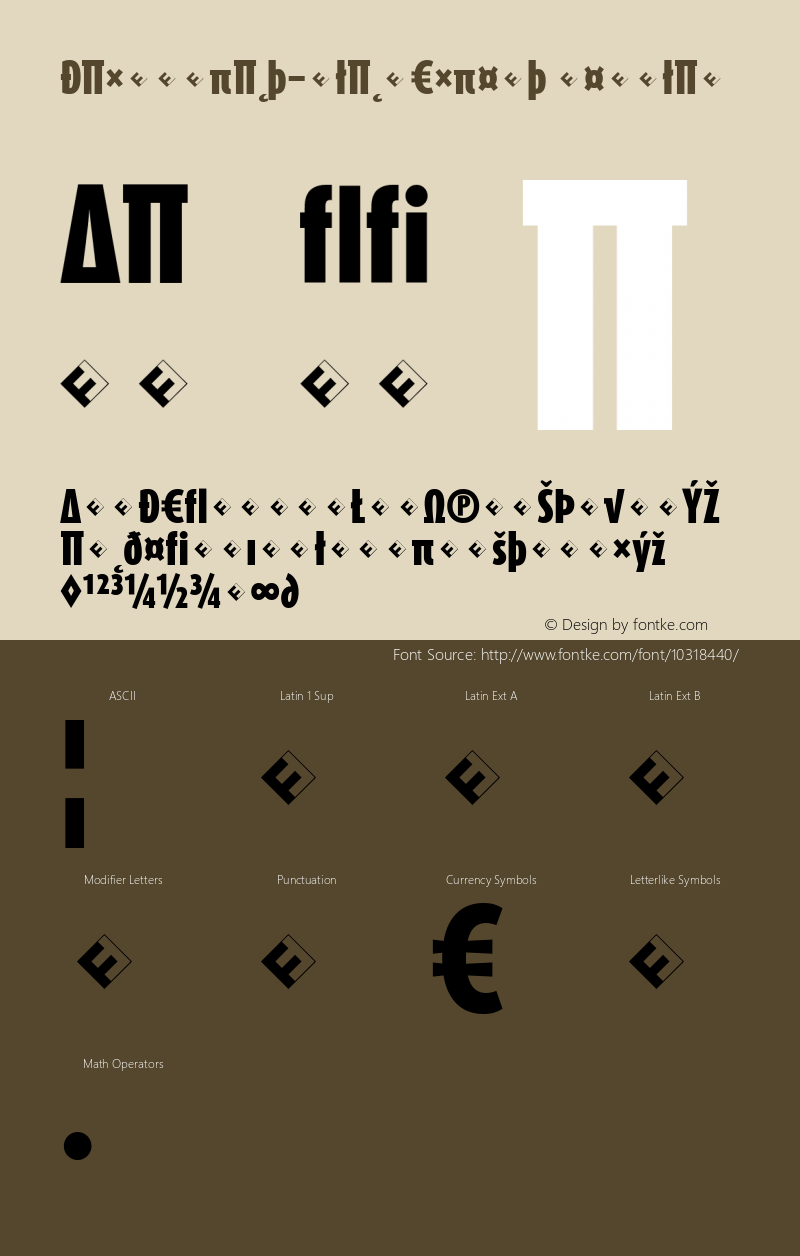 DaxCompact-BlackExpert Regular Version 4.460 Font Sample