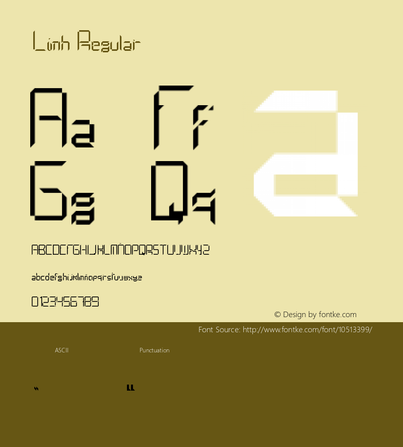 Limh Regular Version 1.0 Font Sample
