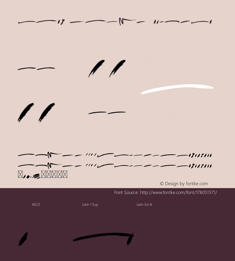 Last Dance Symbols Version 1.001;Fontself Maker 3.5.4图片样张