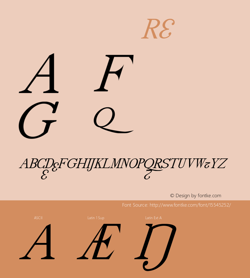 drmdozsl17 Regular Version 001.001 Font Sample