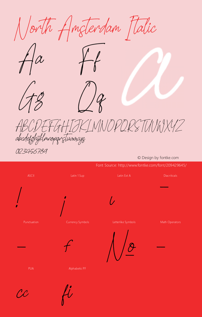 North Amsterdam Italic Version 1.00;January 17, 2022;FontCreator 13.0.0.2680 64-bit图片样张