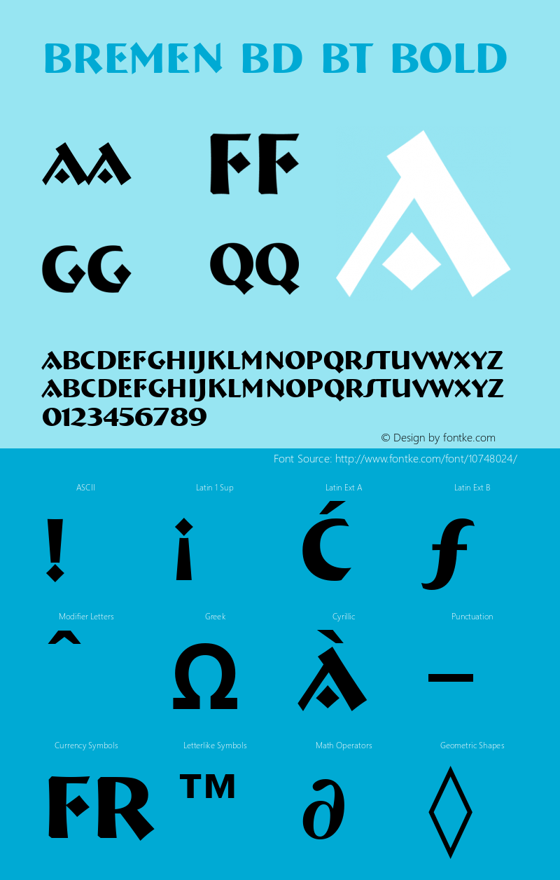 Bremen Bd BT Bold mfgpctt-v1.54 Thursday, February 11, 1993 10:55:23 am (EST) Font Sample