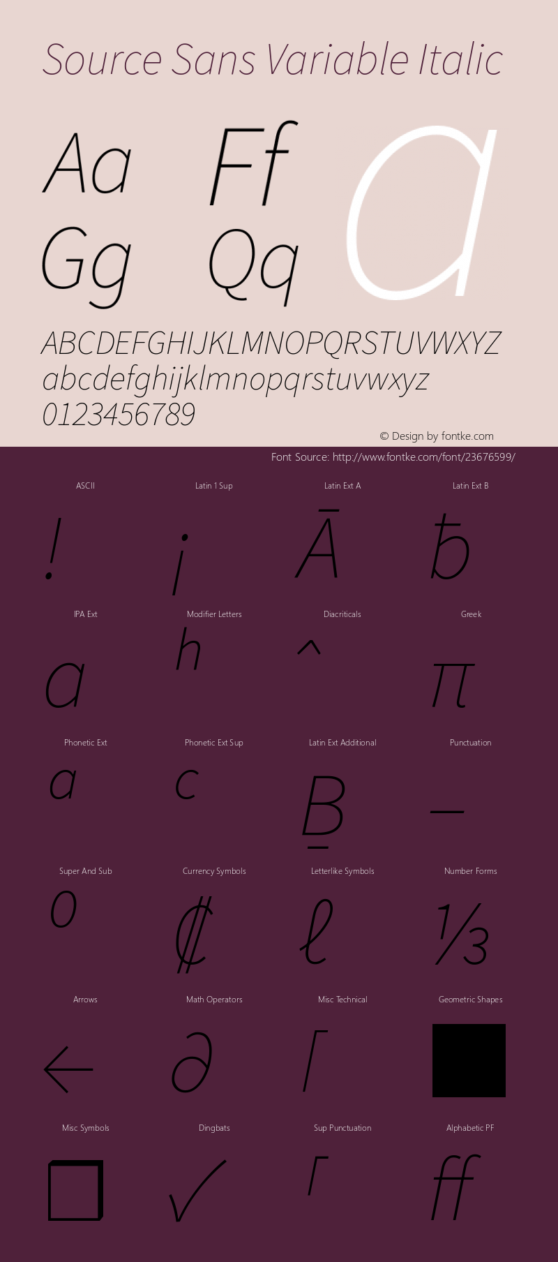 Source Sans Variable Italic Version 1.015;PS 2.20;hotconv 16.6.54;makeotf.lib2.5.65590 Font Sample