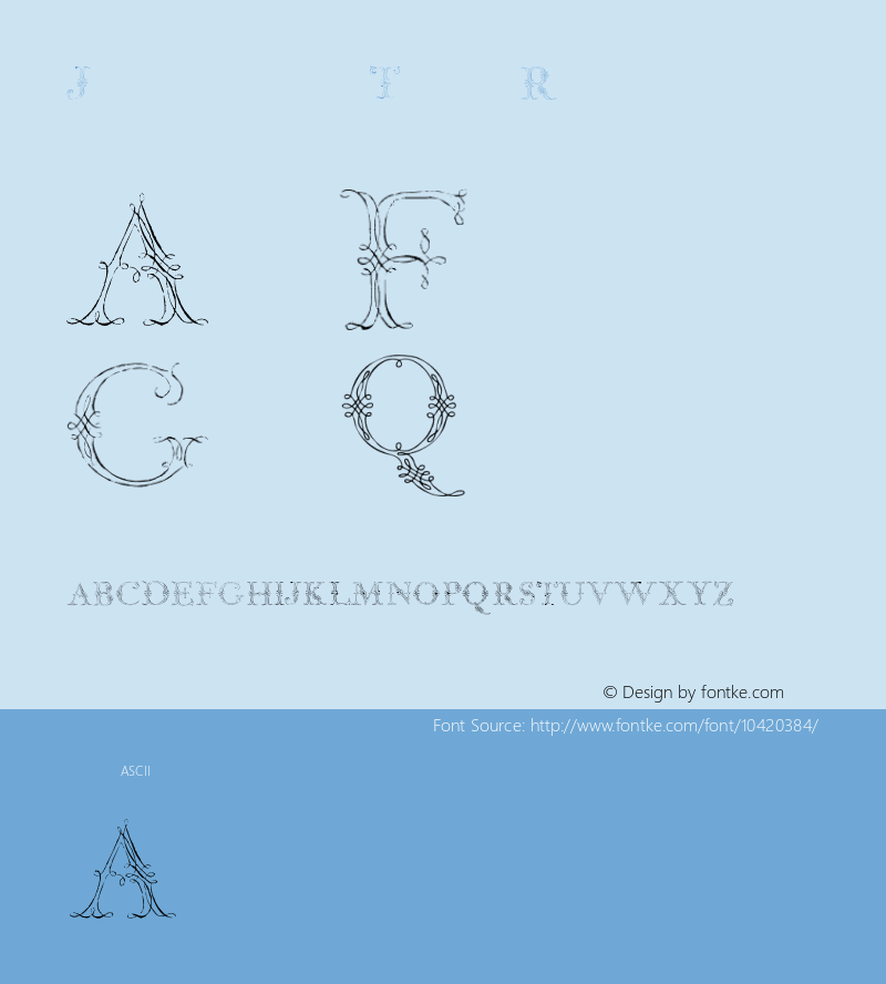 Jaggard Two Regular Version 001.000 Font Sample