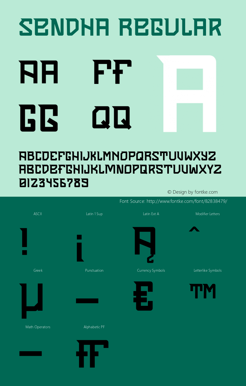 Sendha Version 1.00;September 25, 2020;FontCreator 13.0.0.2683 64-bit Font Sample