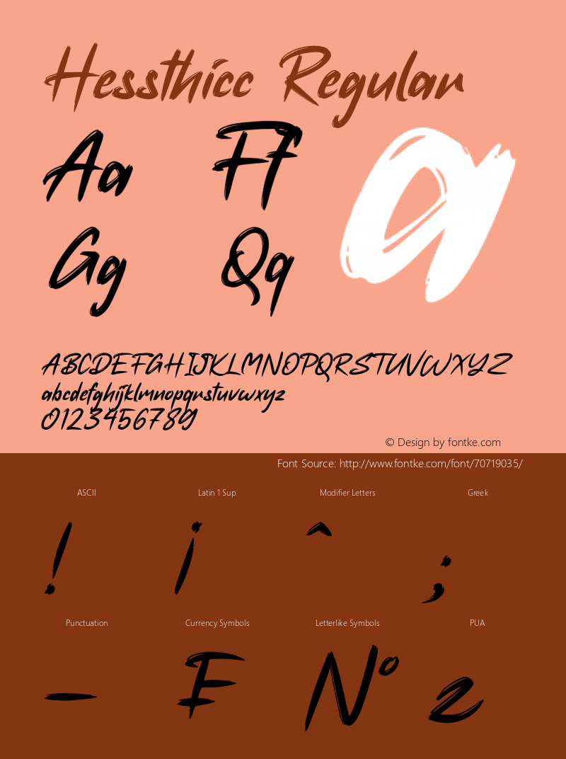 Hessthicc Version 1.00;June 26, 2020;FontCreator 11.5.0.2422 64-bit Font Sample