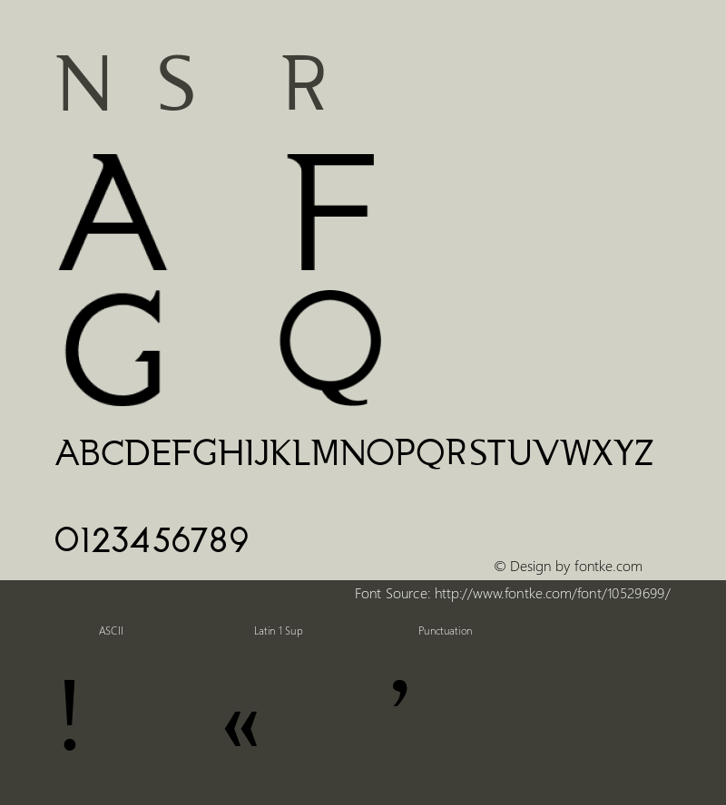 Nooa Semiserif Regular Version 001.000 Font Sample