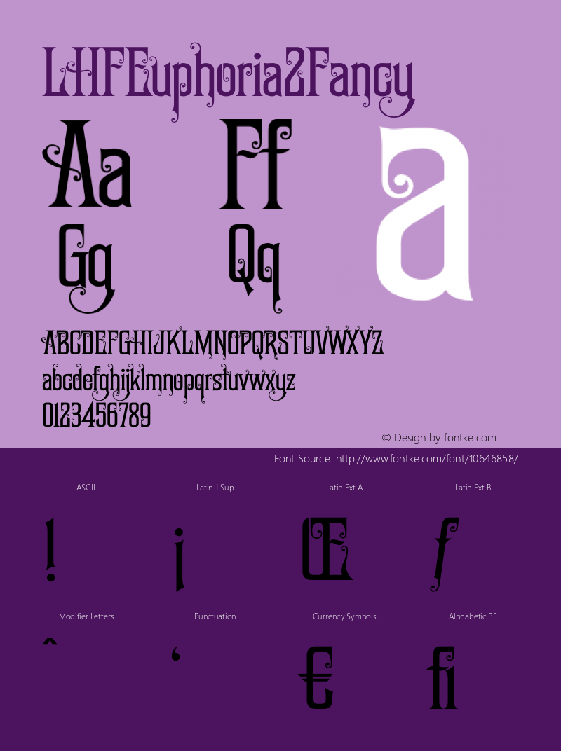 LHFEuphoria2Fancy ☞ (1.0) #License#;com.myfonts.easy.letterheadfonts.lhf-euphoria-2.fancy.wfkit2.version.4mqq Font Sample