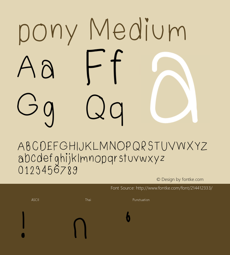 pony Version 001.000图片样张