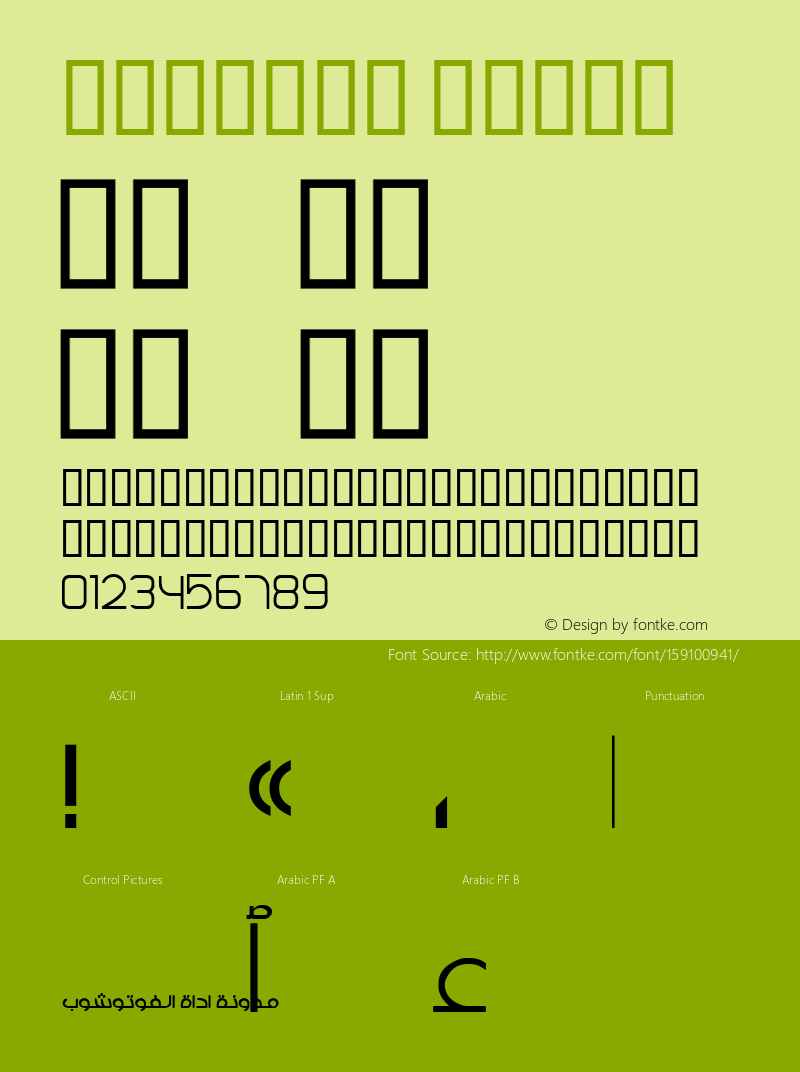 ALGERIA-Light Version 1.10 August 2, 2014 Font Sample