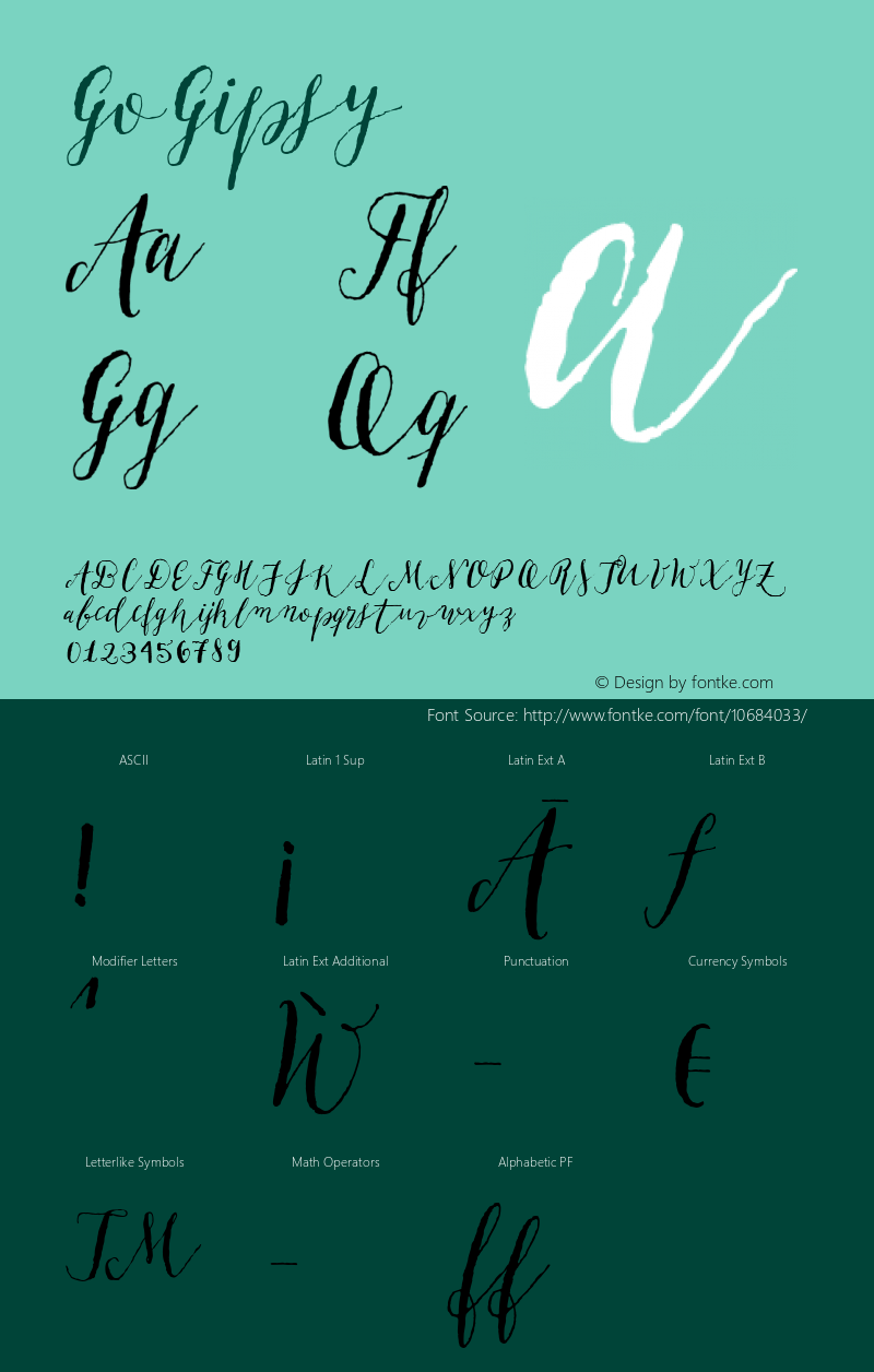 GoGipsy ☞ Version 1.000;com.myfonts.easy.latinotype.gogipsy.regular.wfkit2.version.4nR4 Font Sample