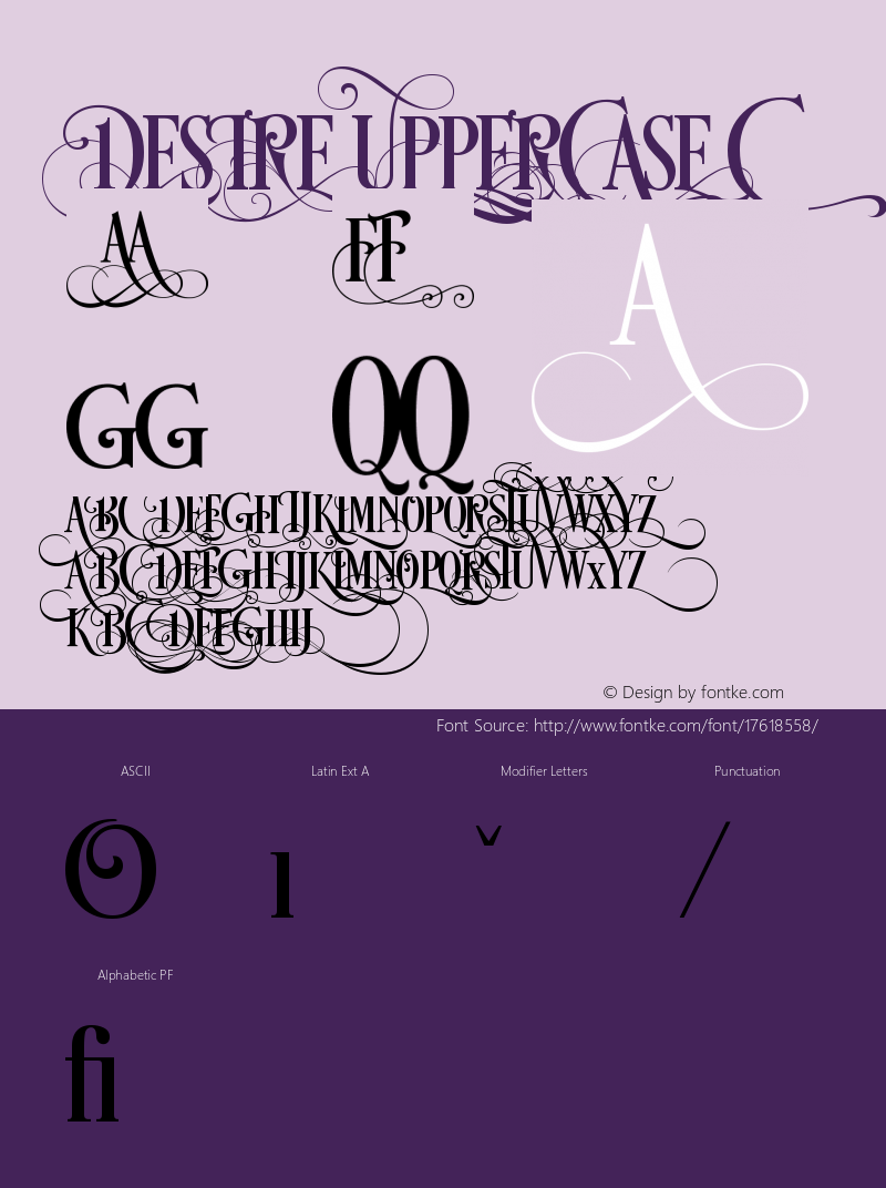 Desire Uppercase 2 Version 3.000;com.myfonts.charlesborges.desire.UniqueName-24292-29386-1386605111-3161-6-133747.wfkit2.45WR Font Sample