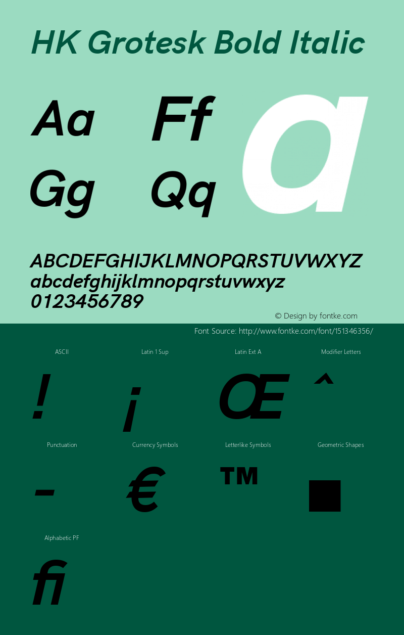 HK Grotesk Bold Italic Version 2.022;PS 002.022;hotconv 1.0.88;makeotf.lib2.5.64775 Font Sample