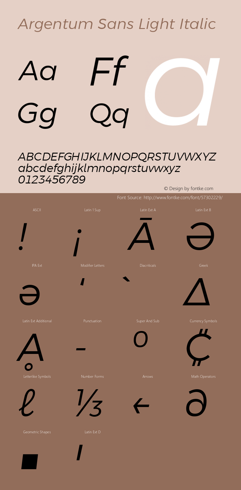 Argentum Sans Light Italic Version 2.60;March 4, 2020;FontCreator 12.0.0.2522 64-bit; ttfautohint (v1.8.3) Font Sample