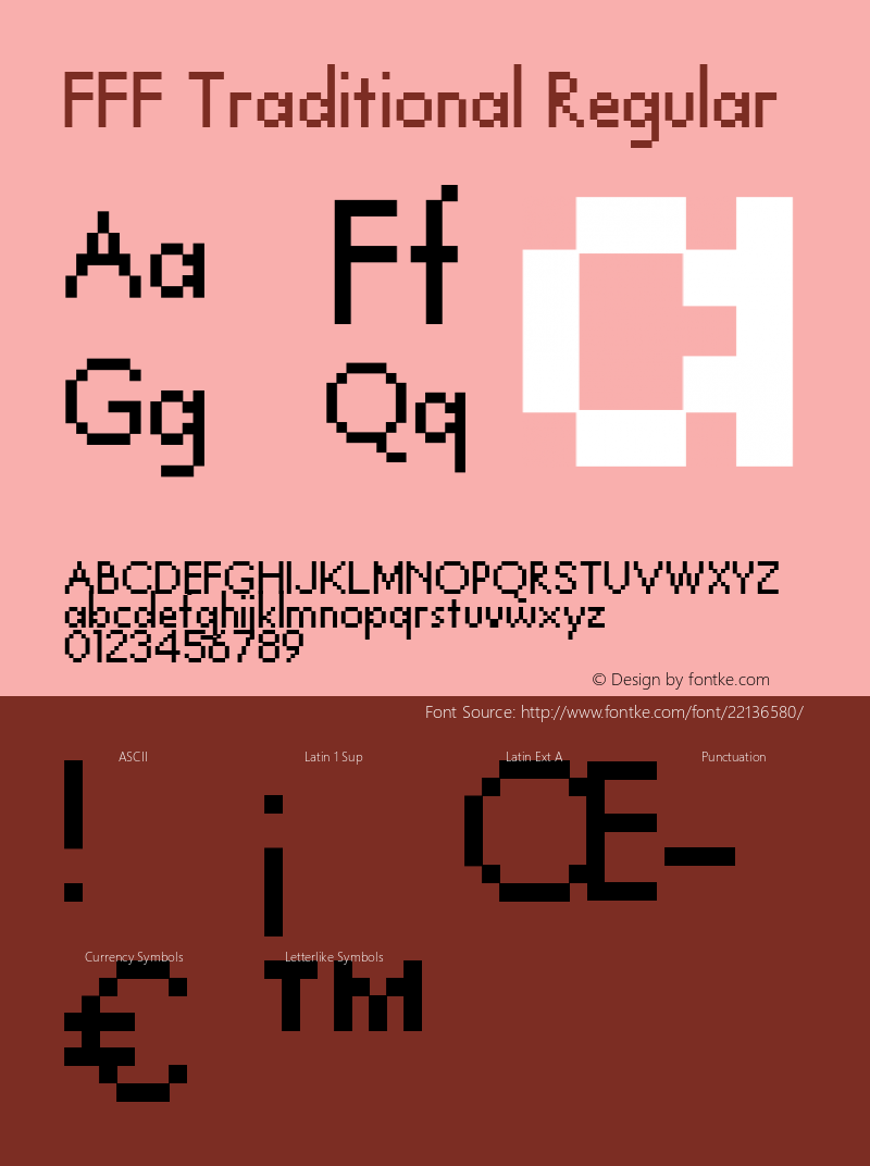 FFF Traditional 1.2 Font Sample