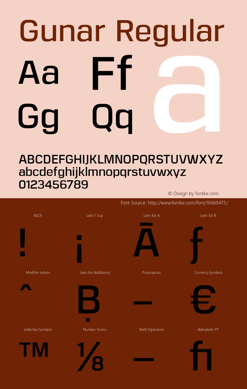 Gunar Regular Version 1.000;PS 001.000;hotconv 1.0.70;makeotf.lib2.5.58329;com.myfonts.easy.northernblock.gunar.demi-bold.wfkit2.version.43rT Font Sample