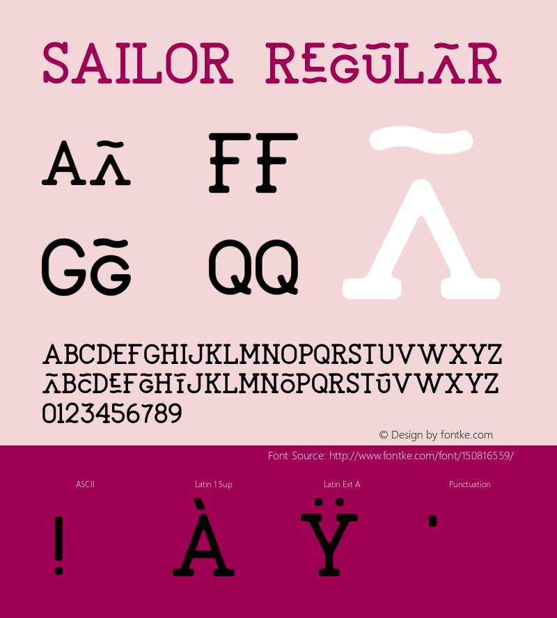 SAILOR Version 1.002;Fontself Maker 3.0.1 Font Sample