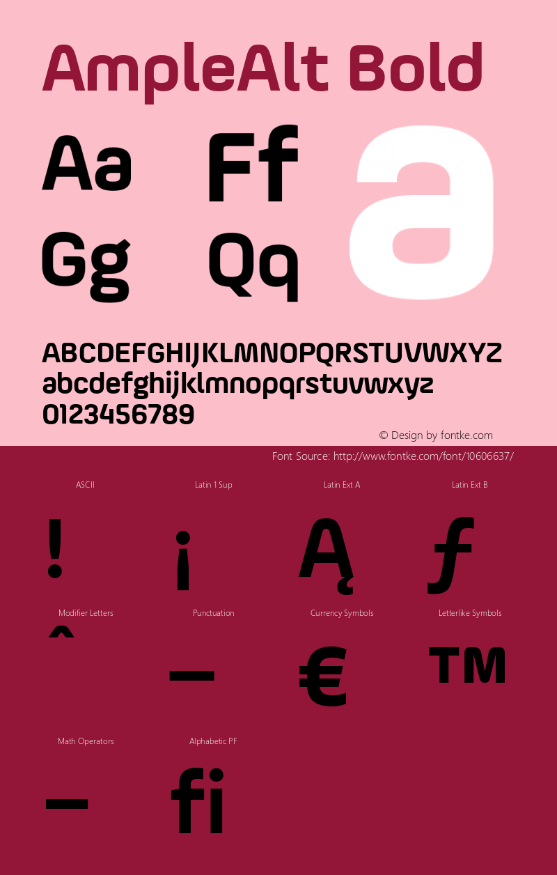 AmpleAlt Bold 001.001;com.myfonts.easy.soneri.ample-alt.bold.wfkit2.version.4hwE Font Sample