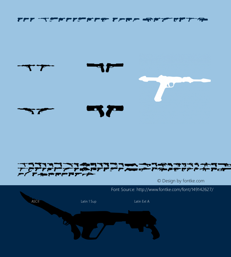 2nd Amendment 2050 001.000 Font Sample