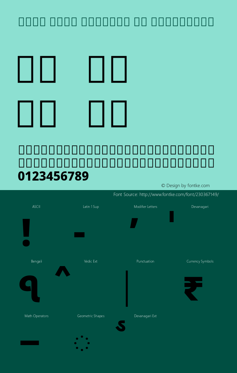 Noto Sans Bengali UI ExtraBold Version 2.002; ttfautohint (v1.8) -l 8 -r 50 -G 200 -x 14 -D beng -f none -a qsq -X 