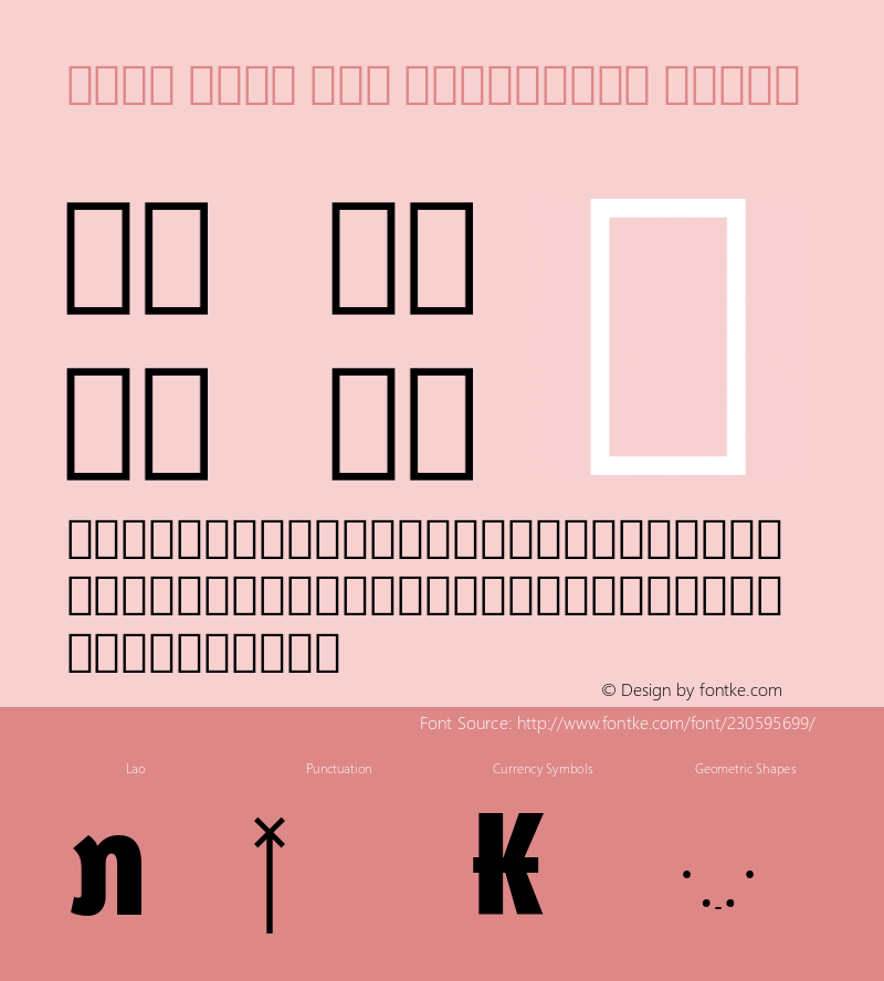 Noto Sans Lao Condensed Black Version 2.001; ttfautohint (v1.8) -l 8 -r 50 -G 200 -x 14 -D lao -f none -a qsq -X 