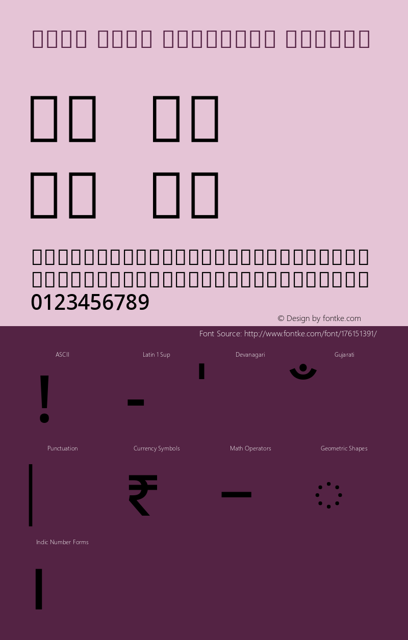 Noto Sans Gujarati Medium Version 2.001; ttfautohint (v1.8.3) -l 8 -r 50 -G 200 -x 14 -D gujr -f none -a qsq -X 