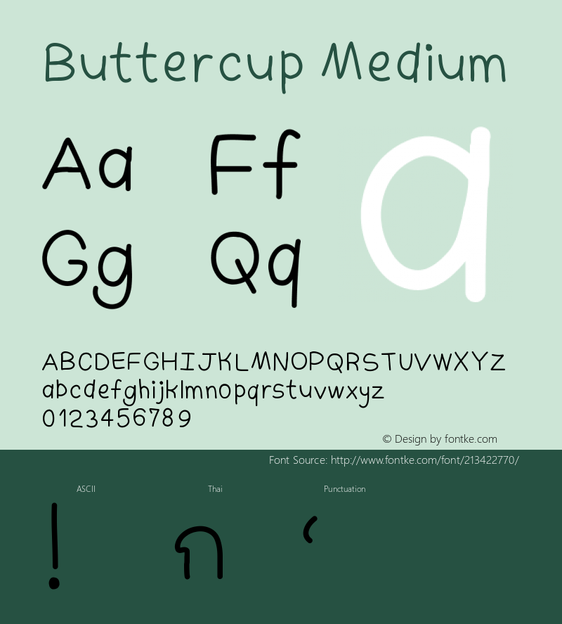 Buttercup Version 001.000图片样张