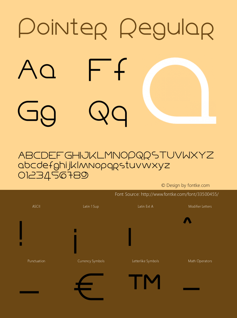 Pointer Version 1.002;Fontself Maker 3.0.2 Font Sample