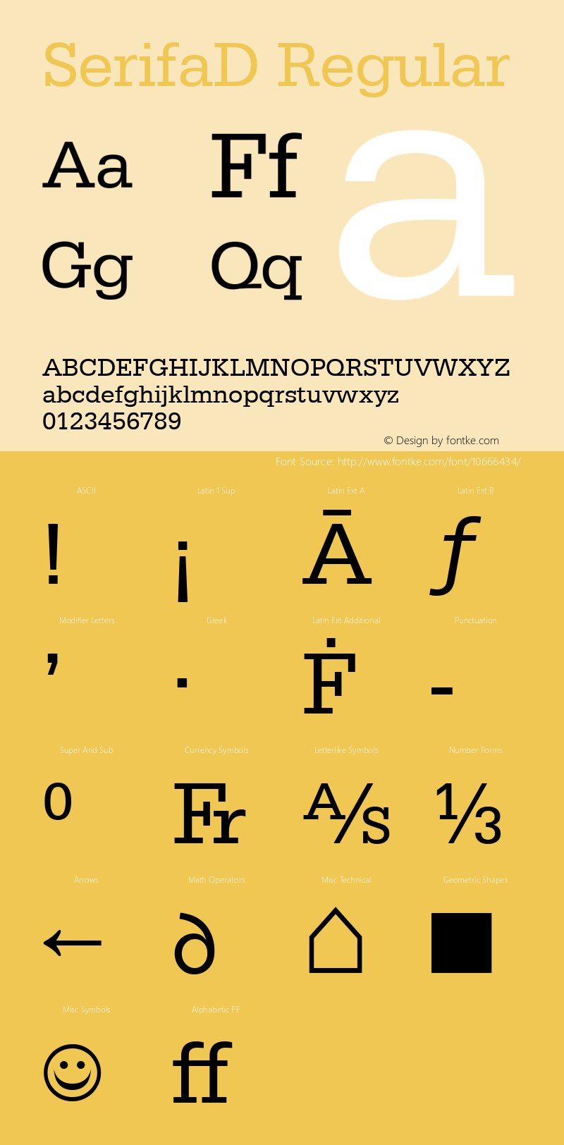 SerifaD Regular Version 1.10;com.myfonts.easy.urw.serifa.serifa.wfkit2.version.3qg7 Font Sample