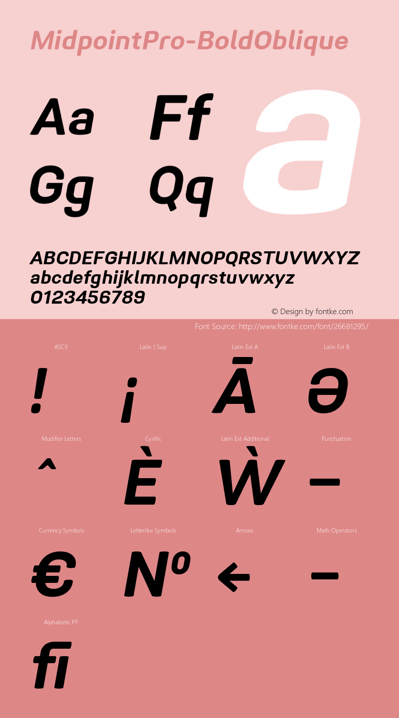 ☞Midpoint Pro Bold Oblique Version 1.000;com.myfonts.easy.konstantynov.midpoint-pro.bold-oblique.wfkit2.version.4Gyg Font Sample