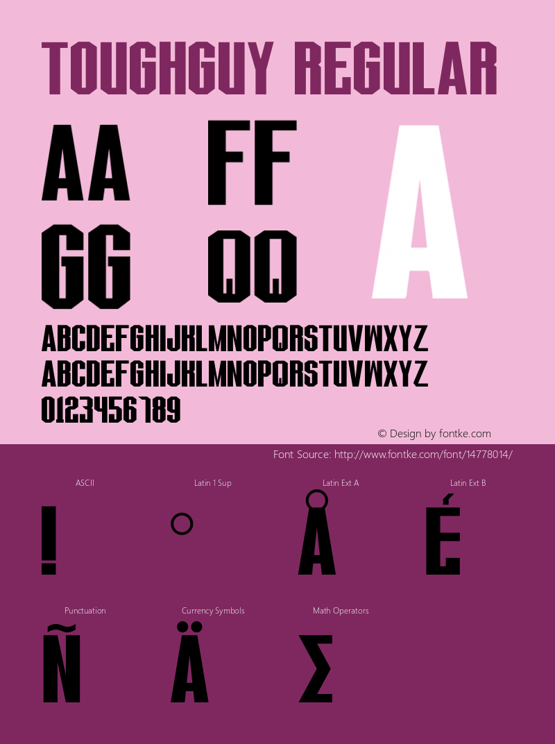 ToughGuy Regular com.myfonts.highground.tough-guy.regular.wfkit2.3PRc Font Sample