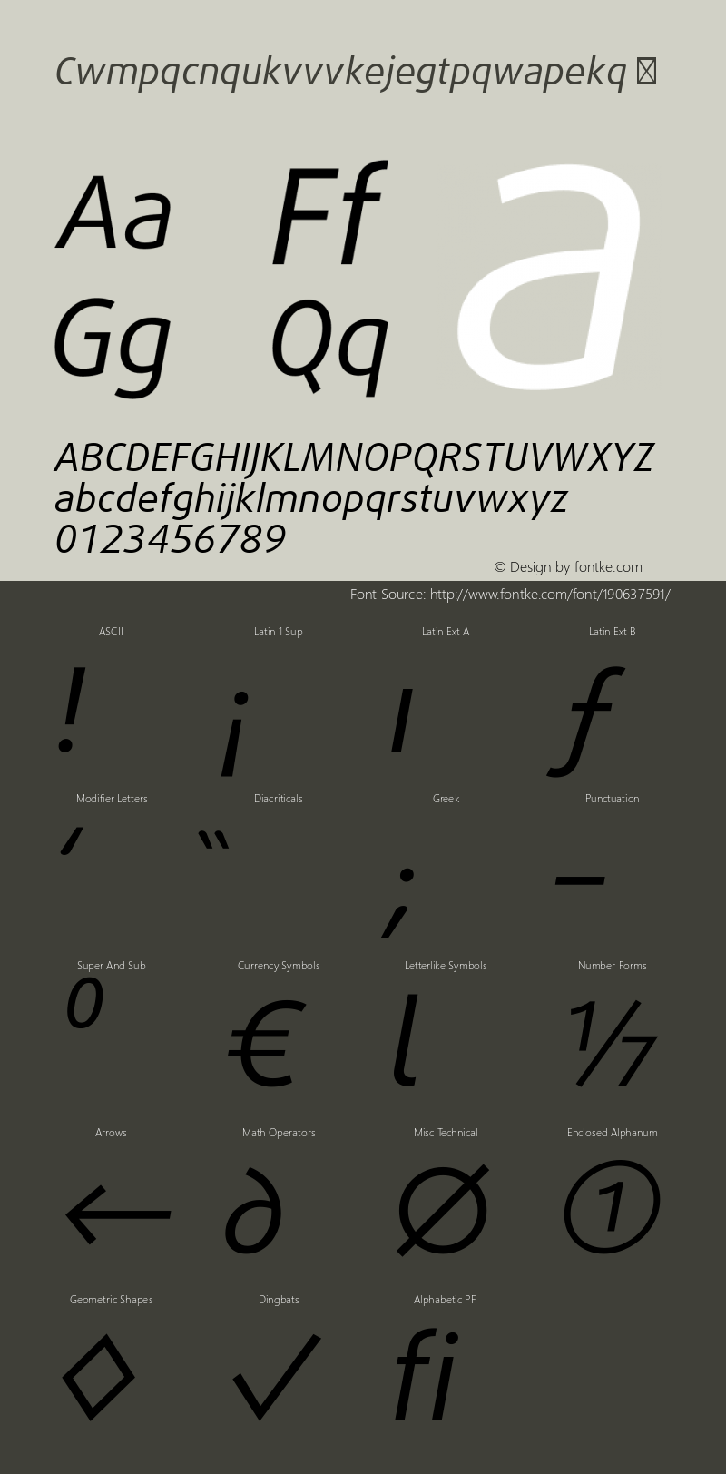 ☞Cwmpqcnqukvvvkejegtpqwapekq Version 7.504; 2010; Build 1021;com.myfonts.easy.fontfont.daxline.ot-regular-italic.wfkit2.version.4fZ4图片样张