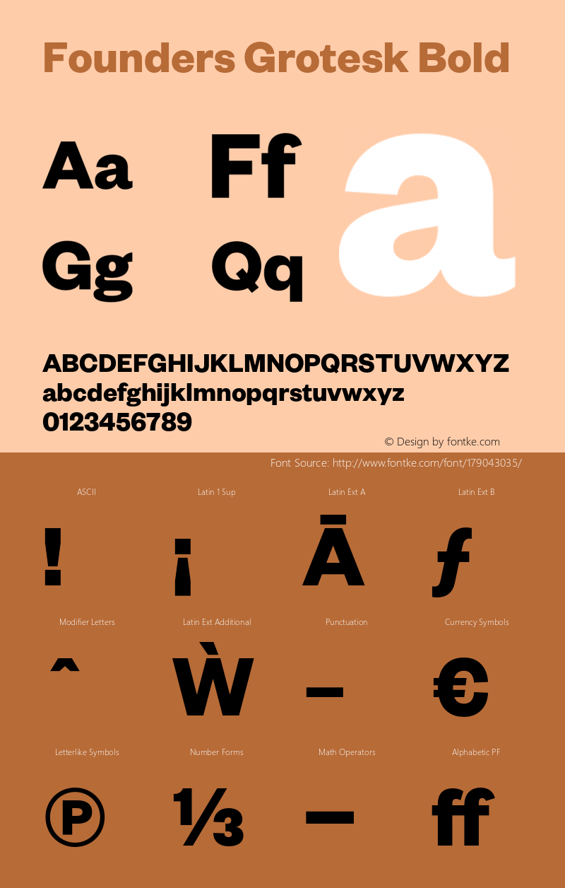 Founders Grotesk Bold Version 2.001 | web-OT图片样张