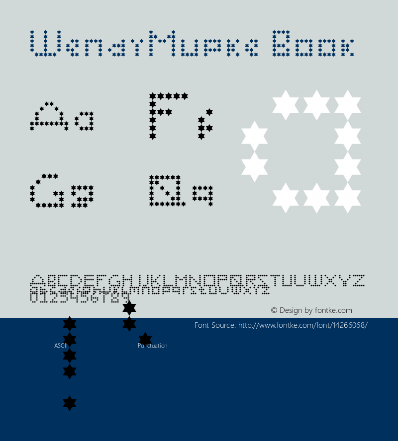 WendyMupke Book Version 1.0 Font Sample