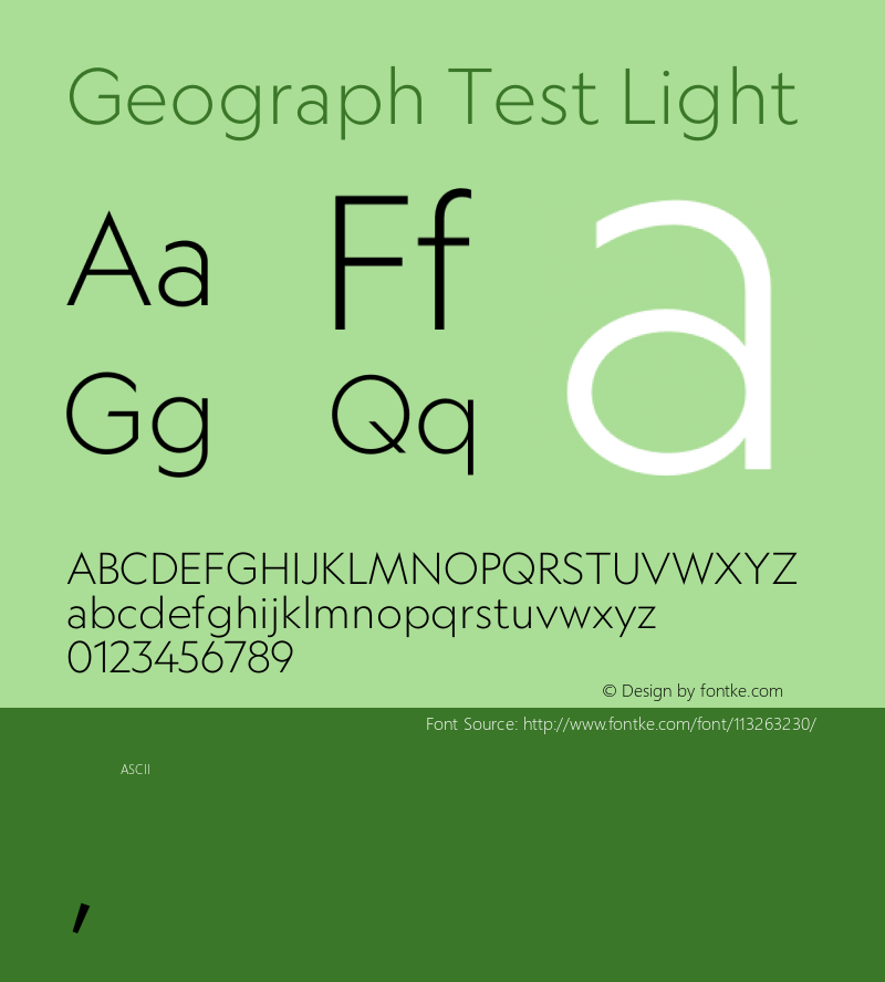 Geograph-LightTest Version 1.006;hotconv 1.0.113;makeotfexe 2.5.65598;0 Font Sample