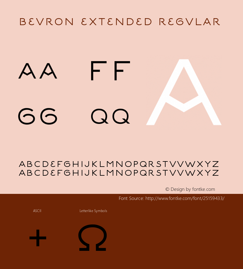 Beuron Extended Regular Version 1.2 Font Sample
