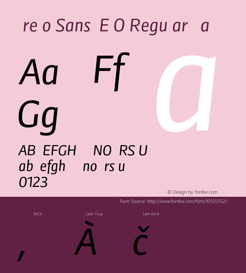 Preto Sans DEMO Regular Italic Preto Sans DEMO 2.0 Font Sample