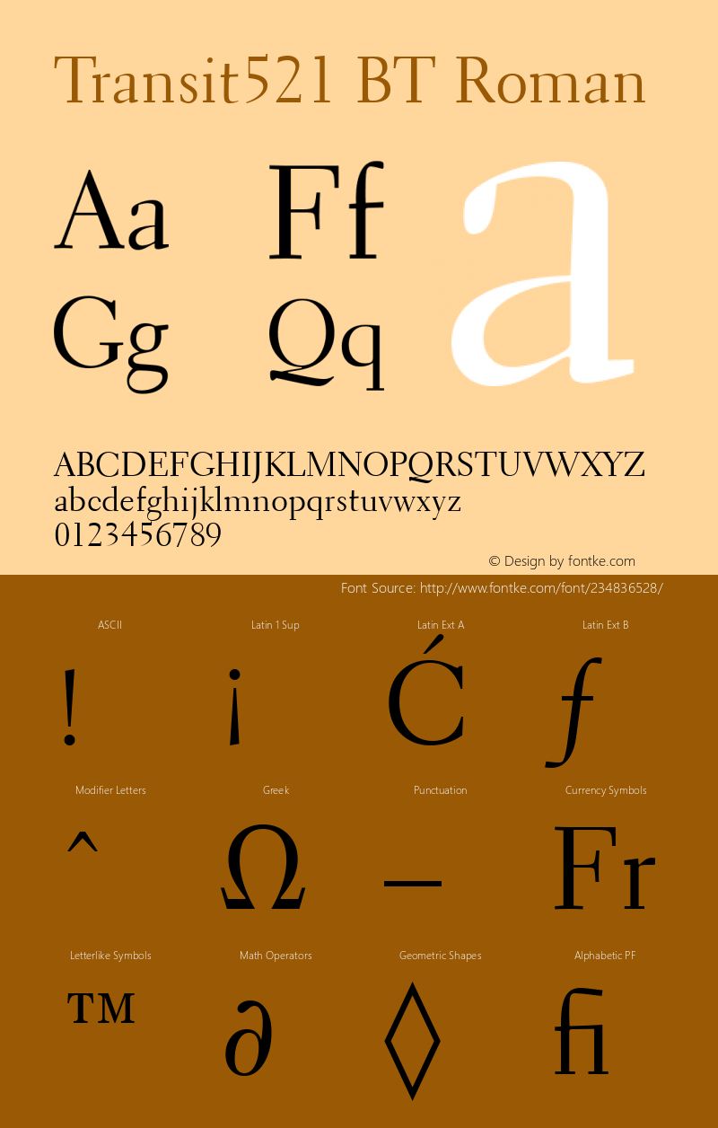 Transit521 BT Roman Version 1.01 emb4-OT图片样张