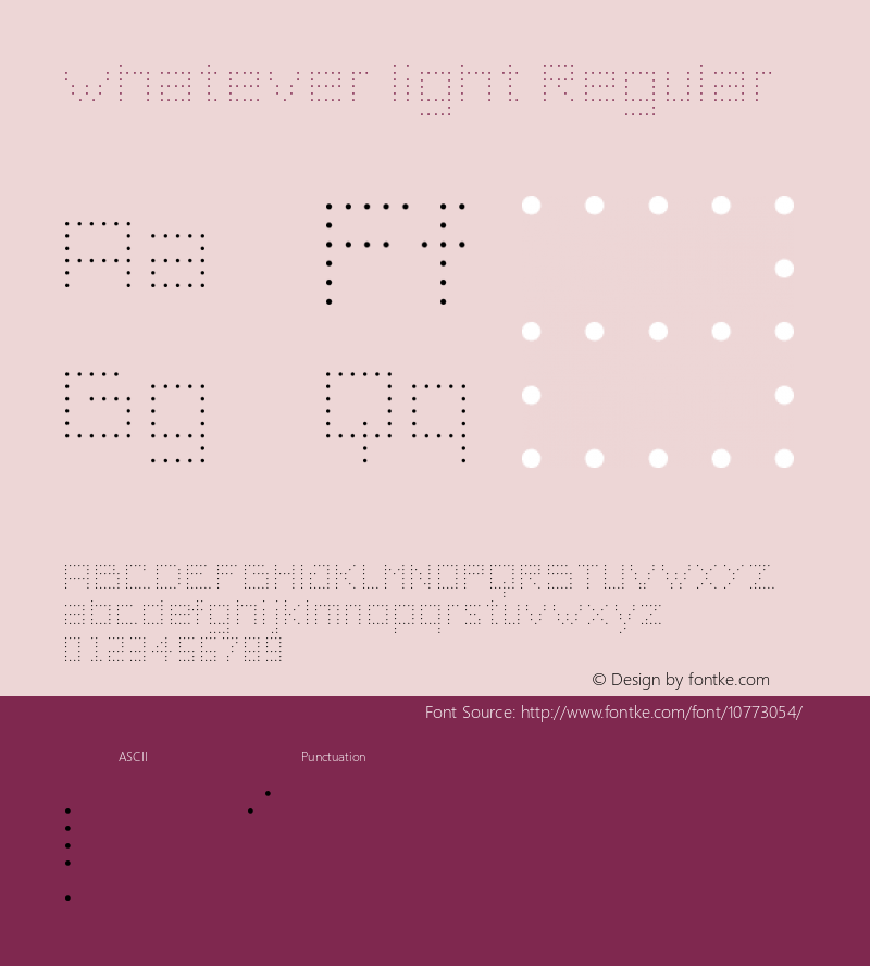 whatever light Regular Version 1.0 Font Sample