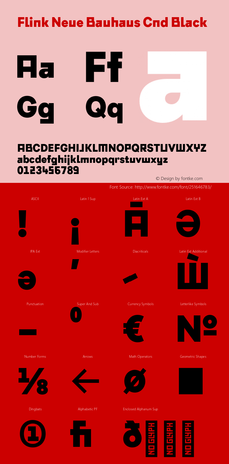 Flink Neue Bauhaus Cnd Black Version 2.100;Glyphs 3.1.2 (3150)图片样张