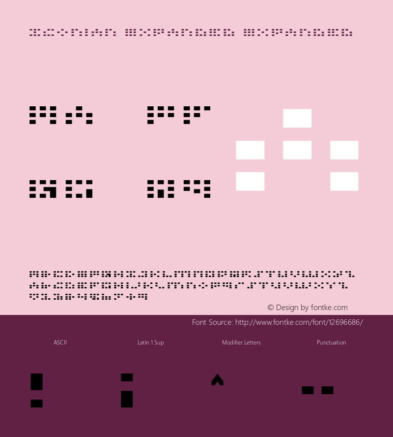 Iconian Expanded Expanded 1 Font Sample