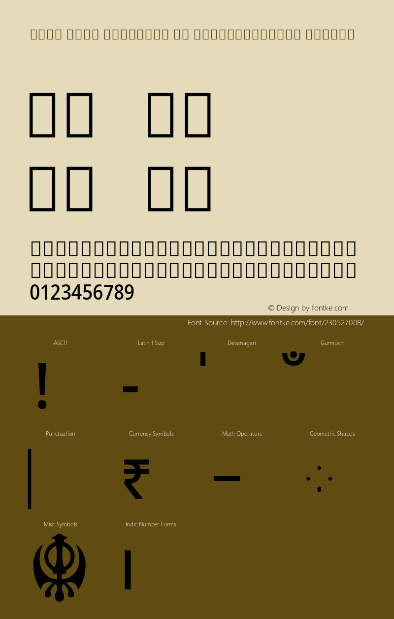 Noto Sans Gurmukhi UI SemiCondensed Medium Version 2.002; ttfautohint (v1.8) -l 8 -r 50 -G 200 -x 14 -D guru -f none -a qsq -X 