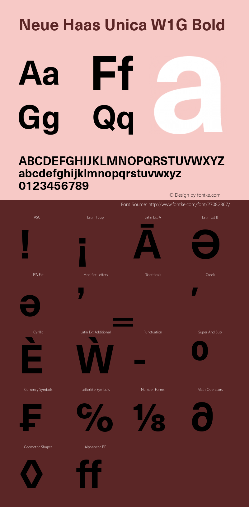 neue haas unica bold