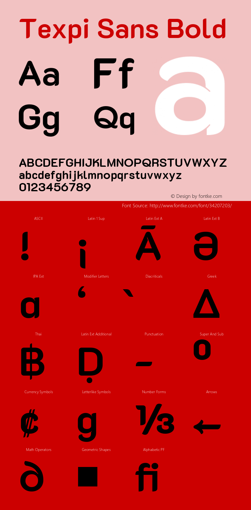 Texpi Sans Bold Version 1.00;July 27, 2019;FontCreator 11.5.0.2425 64-bit Font Sample