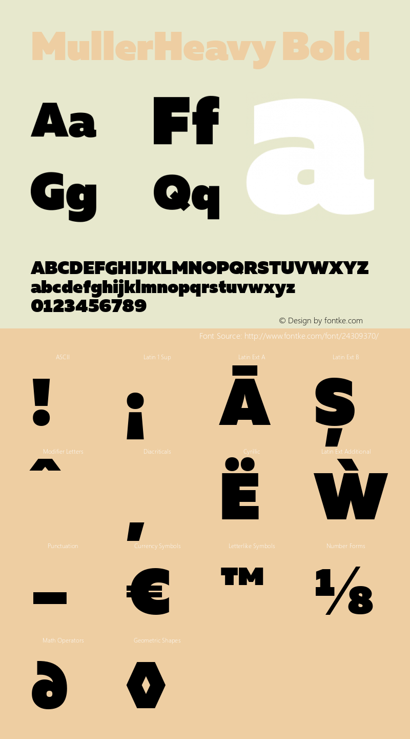 MullerHeavy Version 1.0;com.myfonts.easy.font-fabric.muller.heavy.wfkit2.version.4o4m Font Sample